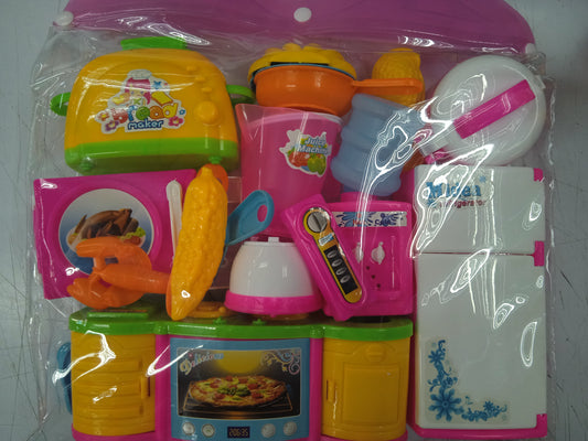 Play Set Pink Kitchen