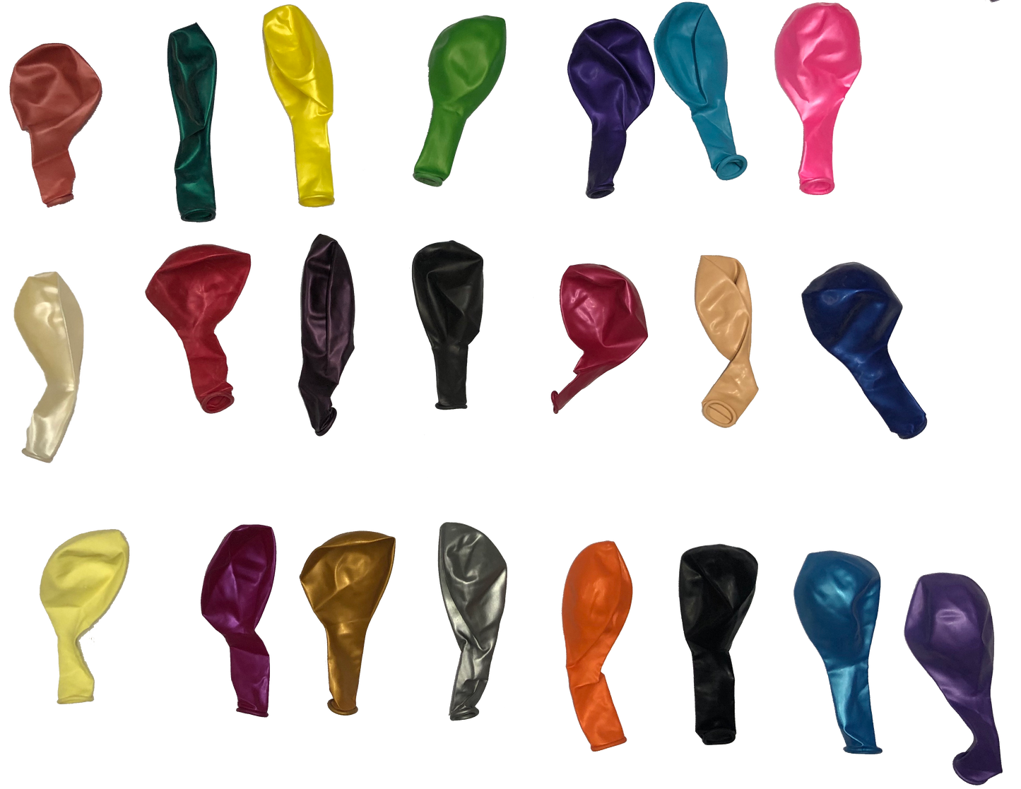 Balloon Metallic Size 12 Round