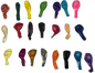 Balloon Metallic Size 12 Round