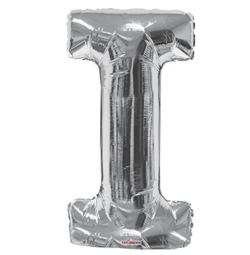 Foil Letter Balloon (3FT) Silver