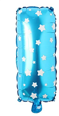 Foil Letter Balloon (2FT) Blue Star