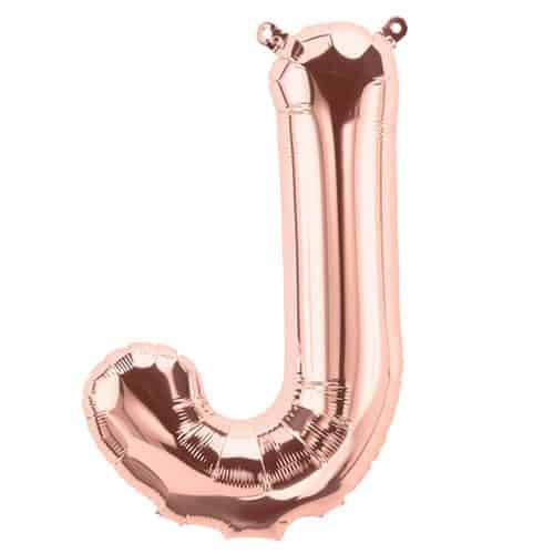 Foil Letter Balloon (1FT) Rose Gold