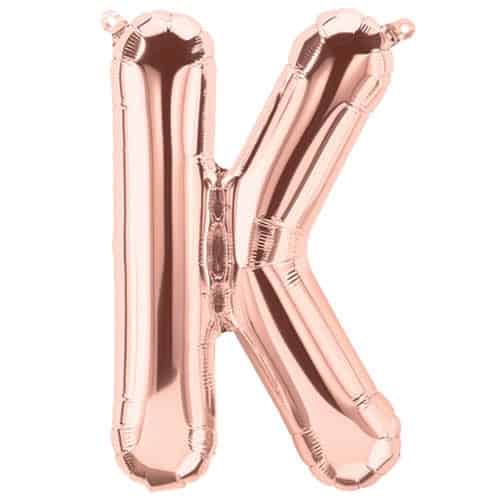 Foil Letter Balloon (2FT) Rose Gold