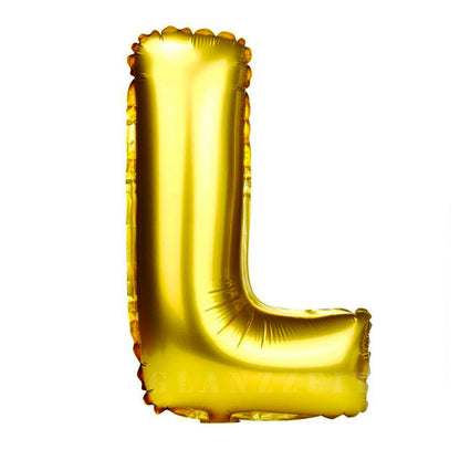 Foil Letter Balloon Gold