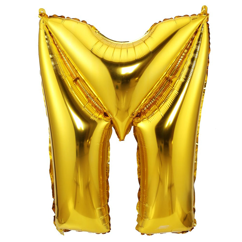 Foil Letter Balloon Gold