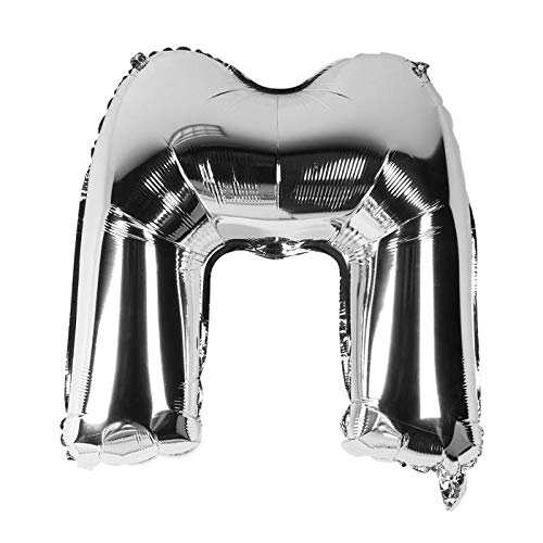 Foil Letter Balloon Silver