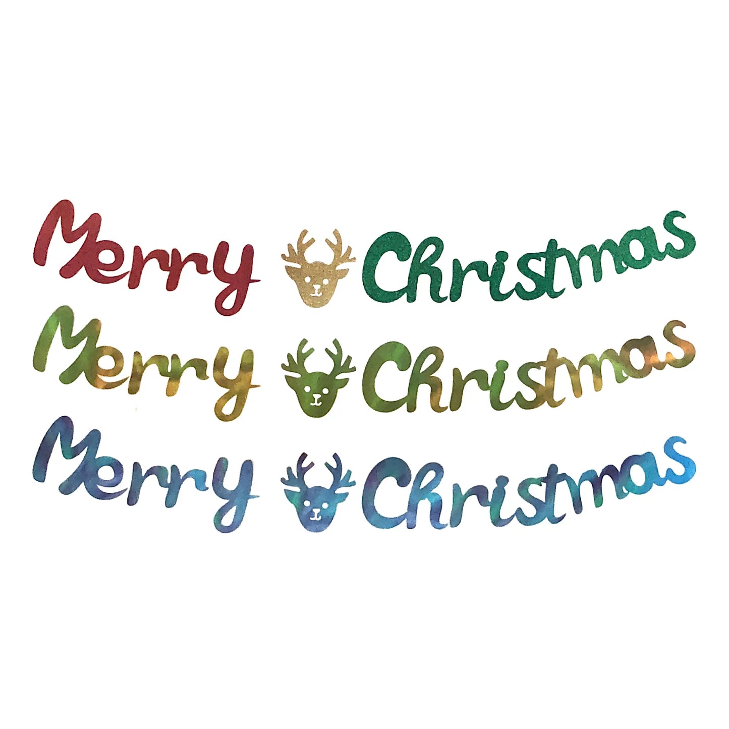 Banner Merry Christmas Cursive