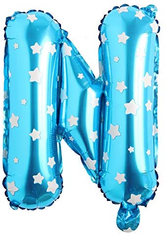 Foil Letter Balloon (2FT) Blue Star