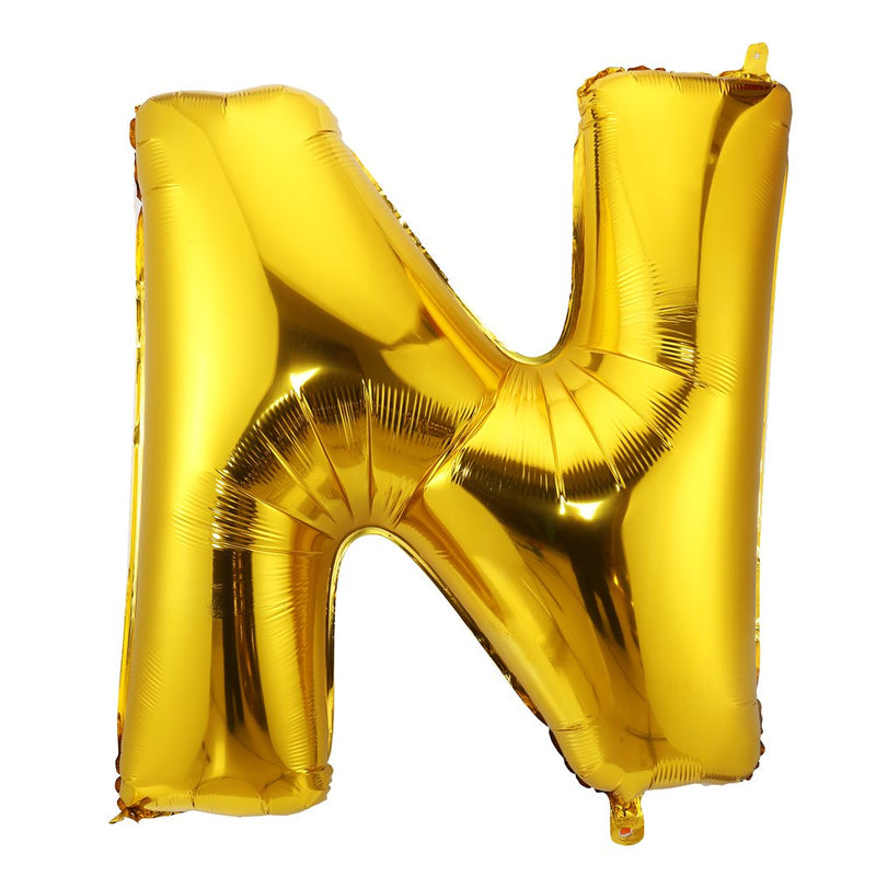 Foil Letter Balloon Gold