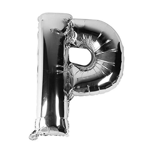 Foil Letter Balloon Silver