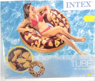 Swimming Equipment Intex 1.14m Nutty Donut Tube