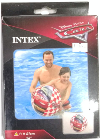 Swimming Equipment Intex Cars Beach Ball