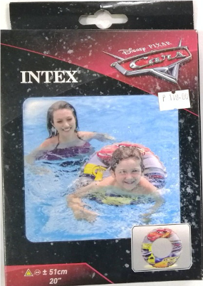 Swimming Equipment Intex Cars Swim Ring