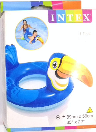 Swimming Equipment Intex 89cm Float Animal Ring