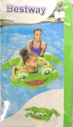 Swimming Equipment Baby Float 61cm Frog Design Bestway