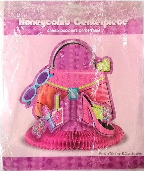 Centerpiece Fashionista Honeycomb
