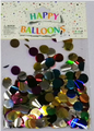 Confetti Metallic Assorted Round