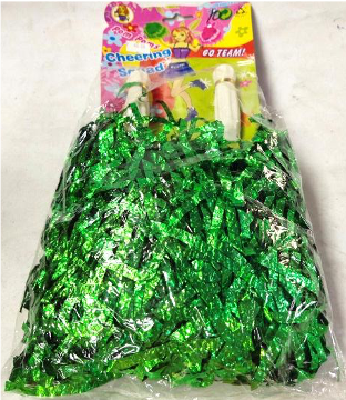 Cheer Pompoms Dark Green Color