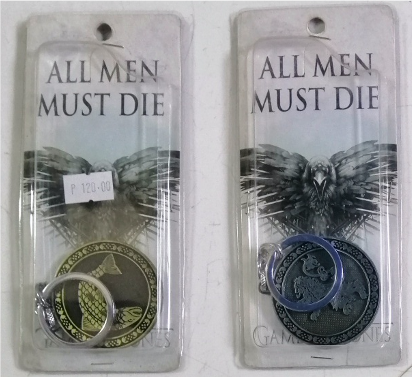 Keychain All Men Must Die