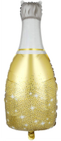 Foil Balloon Champagne Bottle