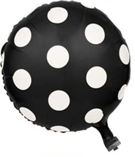 Foil Balloon Round Polka Dots