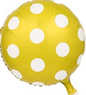 Foil Balloon Round Polka Dots