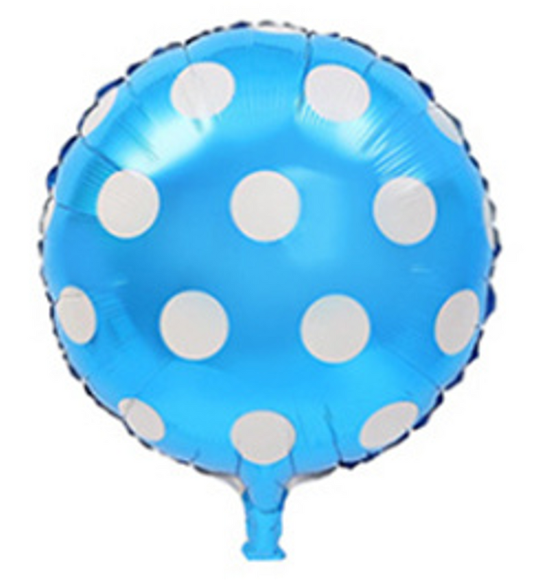 Foil Balloon Round Polka Dots