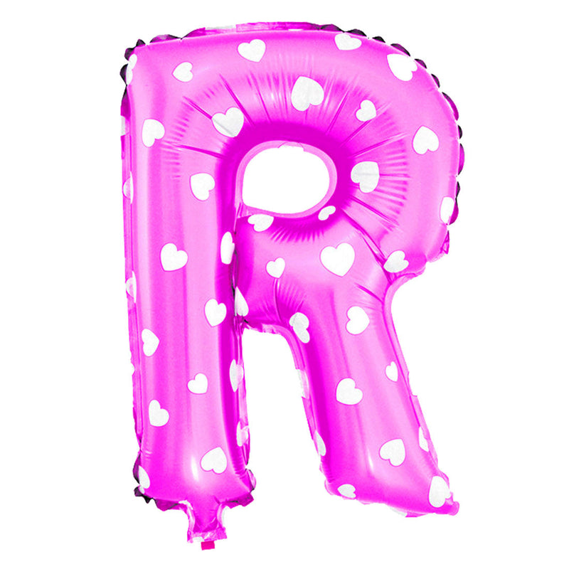 Foil Letter Balloon (1FT) Pink Heart