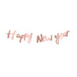 Banner Happy New Year Cursive