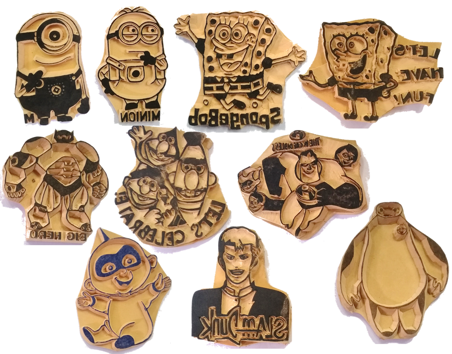 Rubber Stamp for Boys Group 1 (Per Pc)