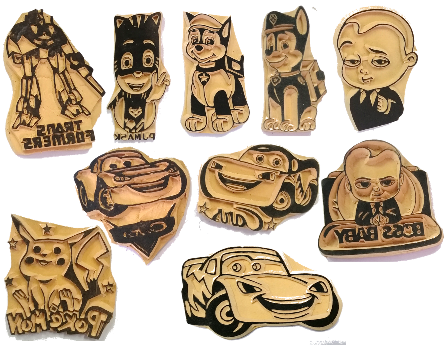 Rubber Stamp for Boys Group 2 (Per Pc)