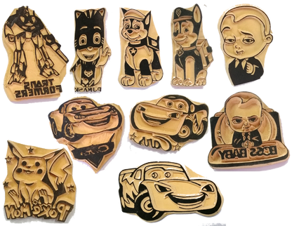 Rubber Stamp for Boys Group 2 (Per Pc)