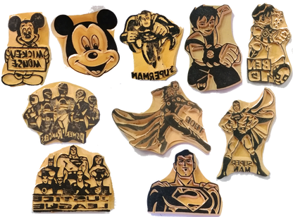 Rubber Stamp for Boys Group 4 (Per Pc)