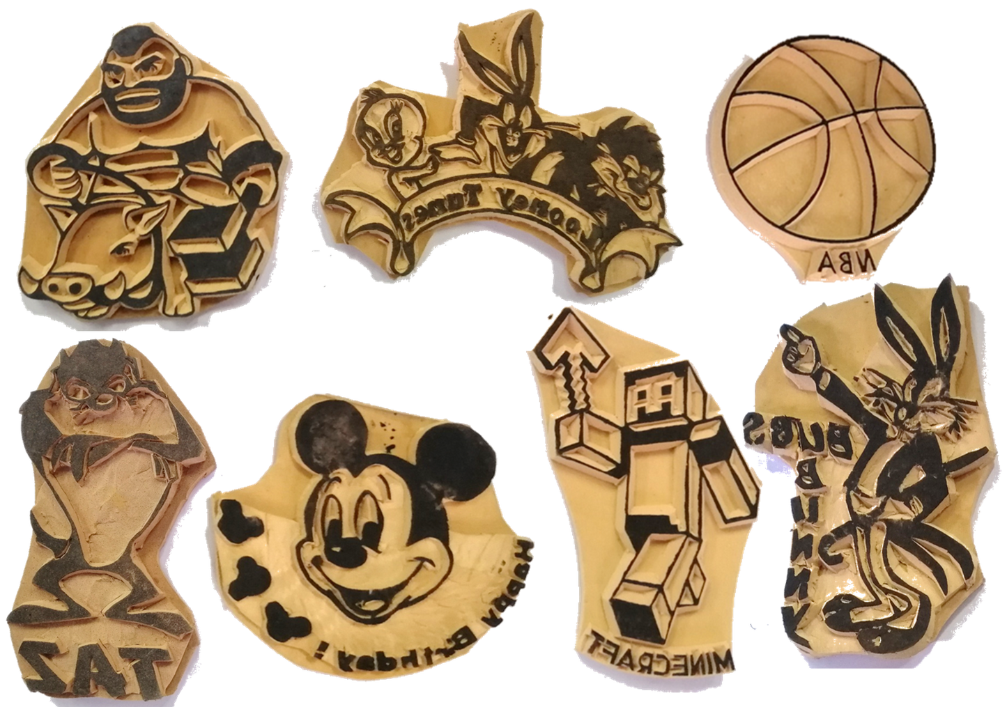 Rubber Stamp for Boys Group 5 (Per Pc)