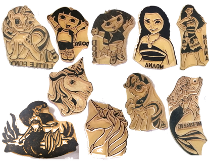 Rubber Stamp for Girls Group 3 (Per Pc)