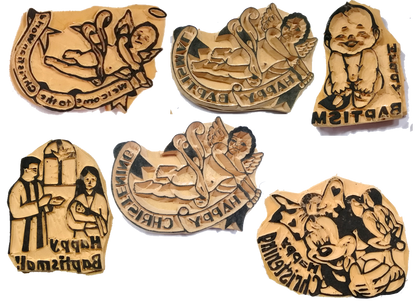 Rubber Stamp Baptismal