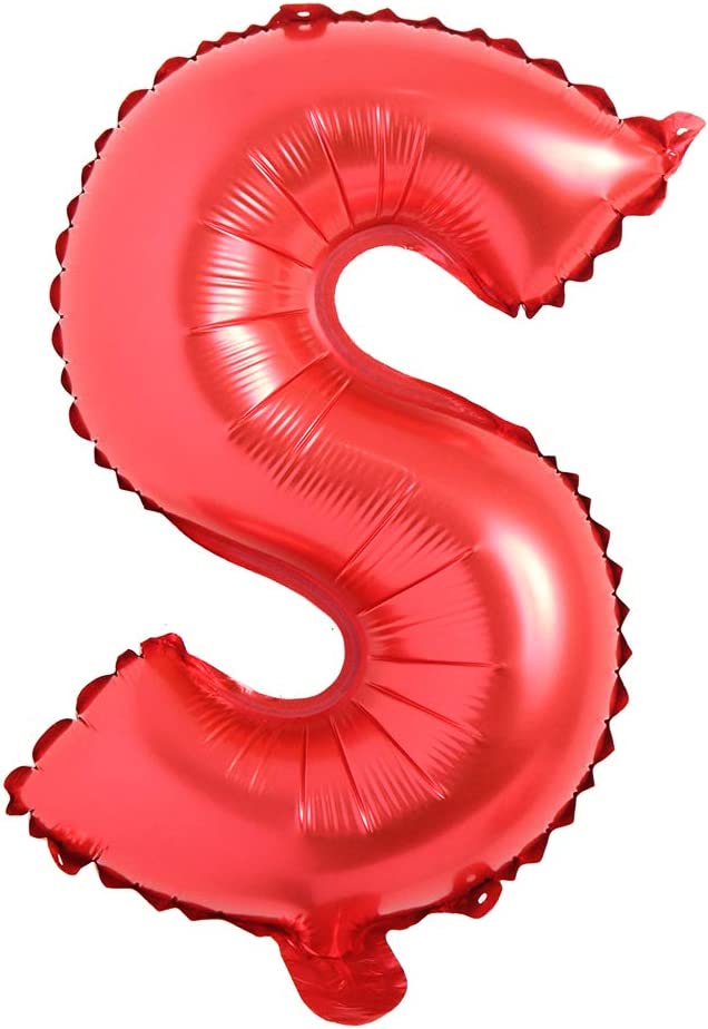 Foil Letter Balloon (1FT) Red