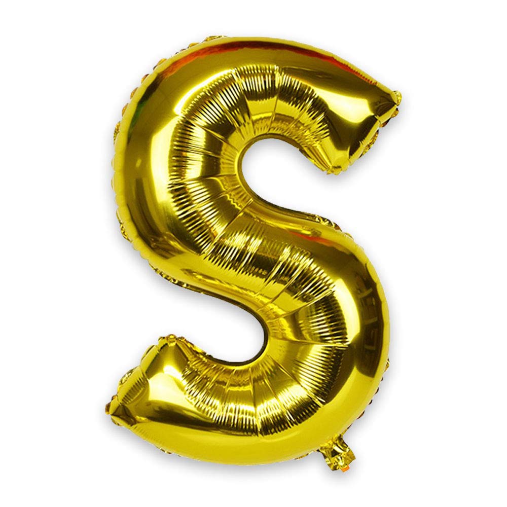 Foil Letter Balloon Gold