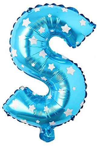 Foil Letter Balloon (2FT) Blue Star