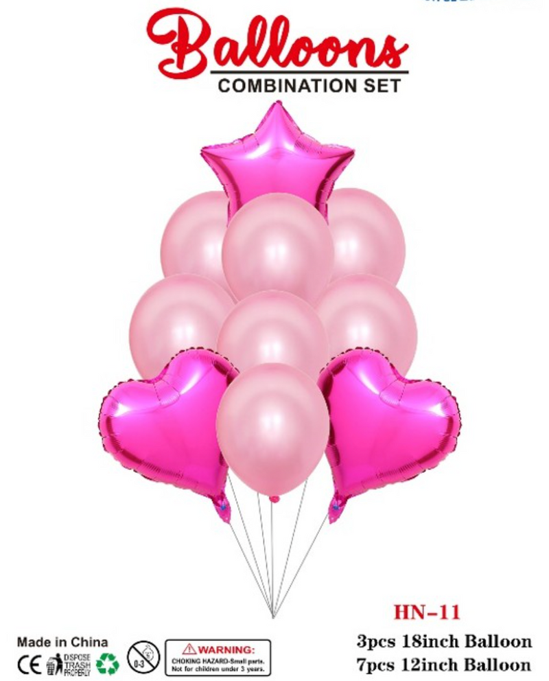 Balloon Combination Set (10in1)