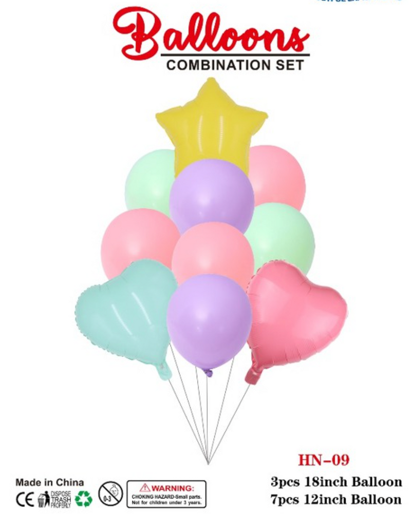 Balloon Combination Set (10in1)