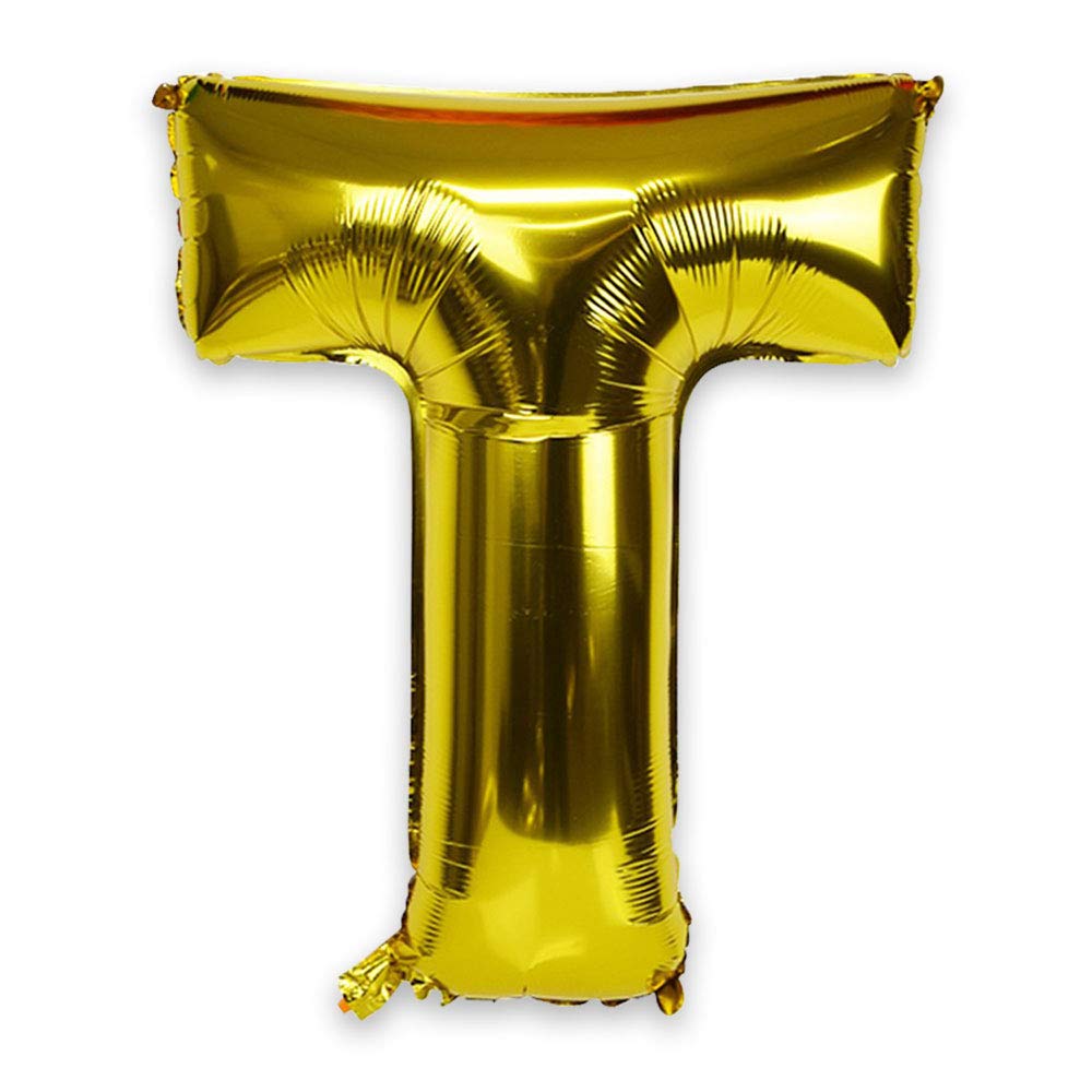 Foil Letter Balloon Gold