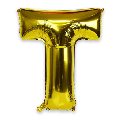 Foil Letter Balloon Gold