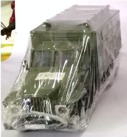 Toy Truck Army Dark Green