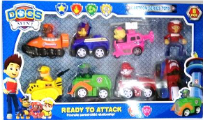 Toy Truck Paw Patrol Ready to Attack