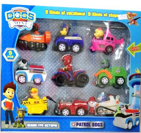 Toy Truck Paw Patrol Patrol Dogs (9in1)