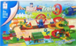 Toy Train Rail Block Game