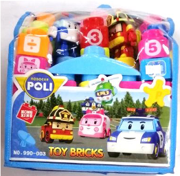 Toy Car Robocar Poli Bricks