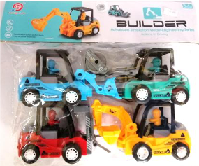 Toy Car Builder 4pcs
