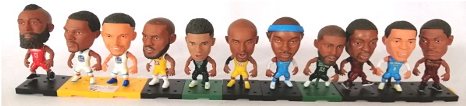 Figure NBA Players Set (11in1)